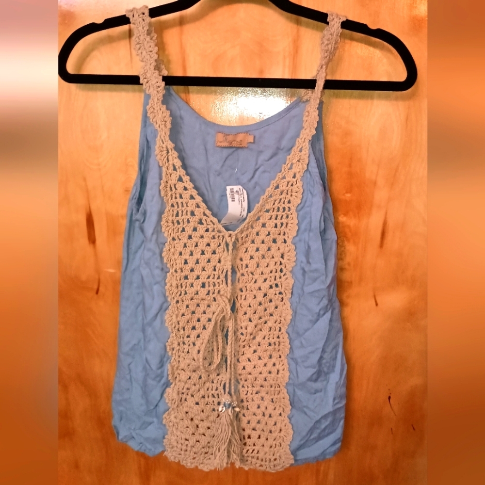 Beachy skemo tank top